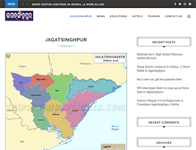 Tablet Screenshot of jagatsinghpur.com